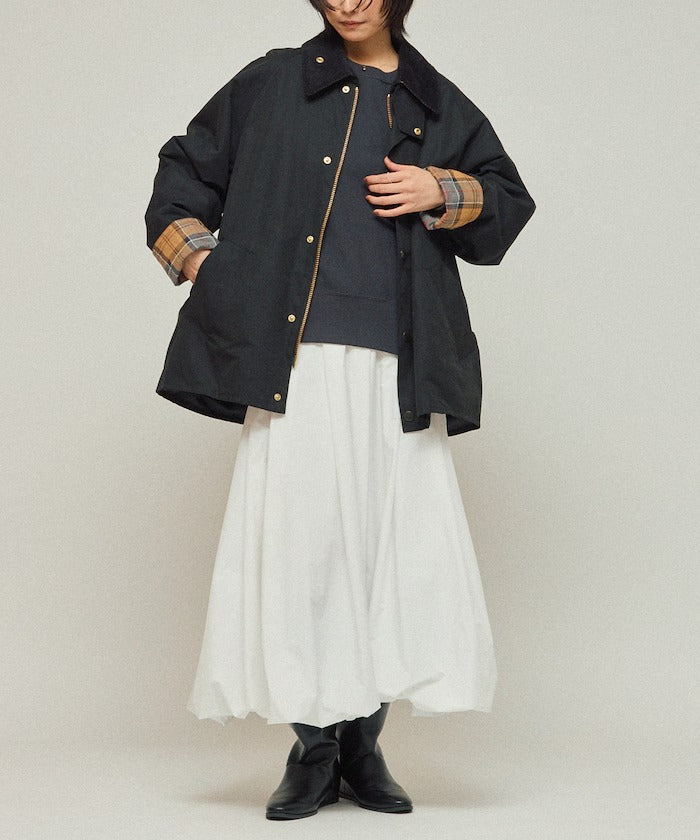 Barbour × Firsthand／女裝 TRANSPORT 加長版立領外套（日本聯名限定）