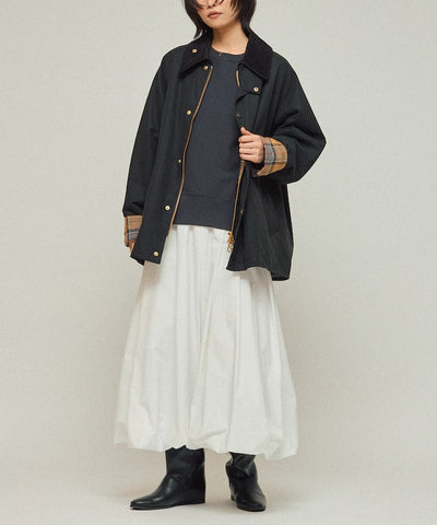 Barbour × Firsthand／女裝 TRANSPORT 加長版立領外套（日本聯名限定）