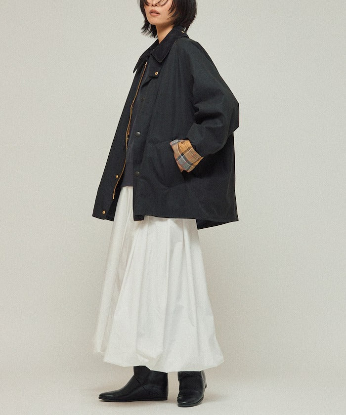 Barbour × Firsthand／女裝 TRANSPORT 加長版立領外套（日本聯名限定）