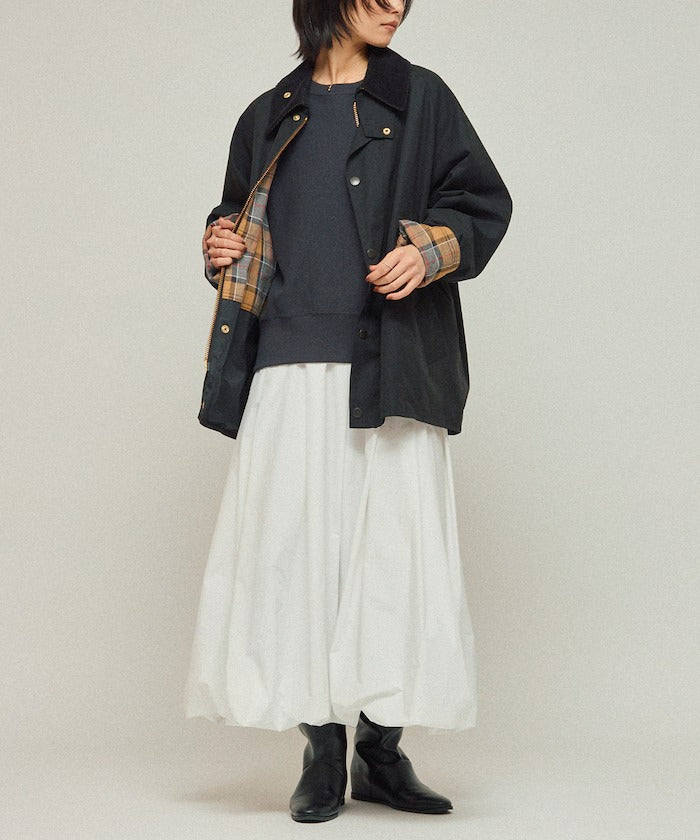 Barbour × Firsthand／女裝 TRANSPORT 加長版立領外套（日本聯名限定）