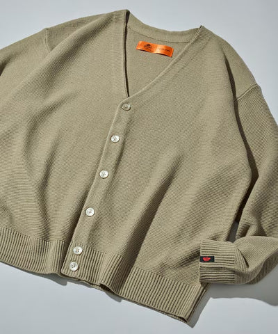 RED KAP × FREAK'S STORE / 畦編素色針織外套（日本聯名限定）