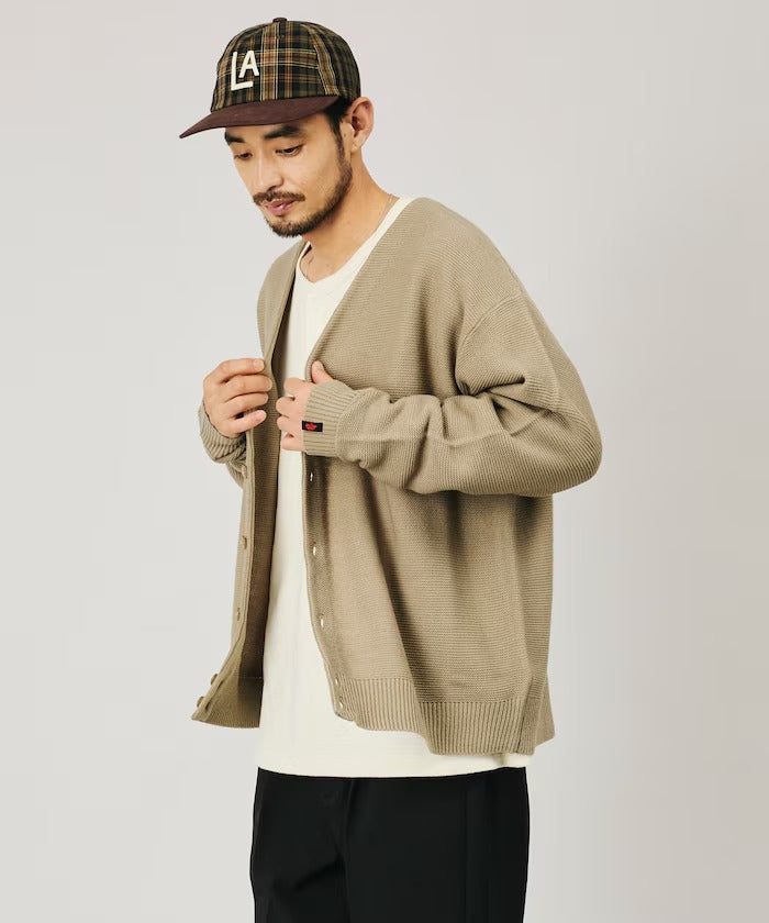 RED KAP × FREAK'S STORE / 畦編素色針織外套（日本聯名限定）