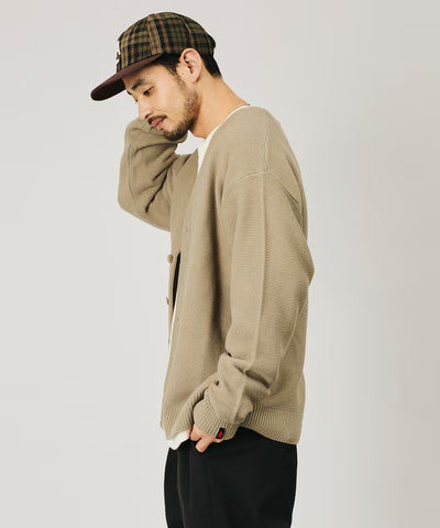 RED KAP × FREAK'S STORE / 畦編素色針織外套（日本聯名限定）