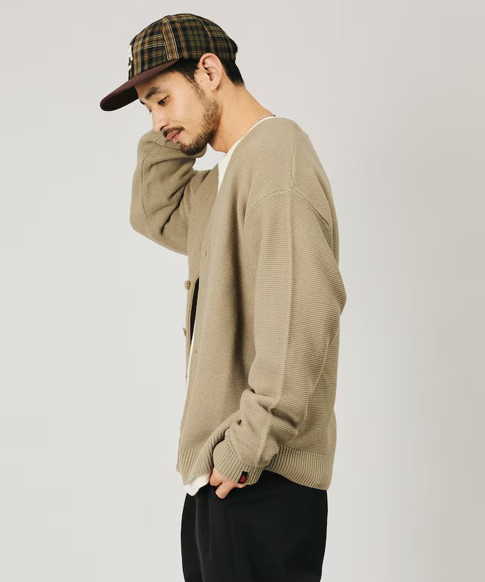 RED KAP × FREAK'S STORE / 畦編素色針織外套（日本聯名限定）