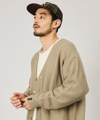 RED KAP × FREAK'S STORE / 畦編素色針織外套（日本聯名限定）