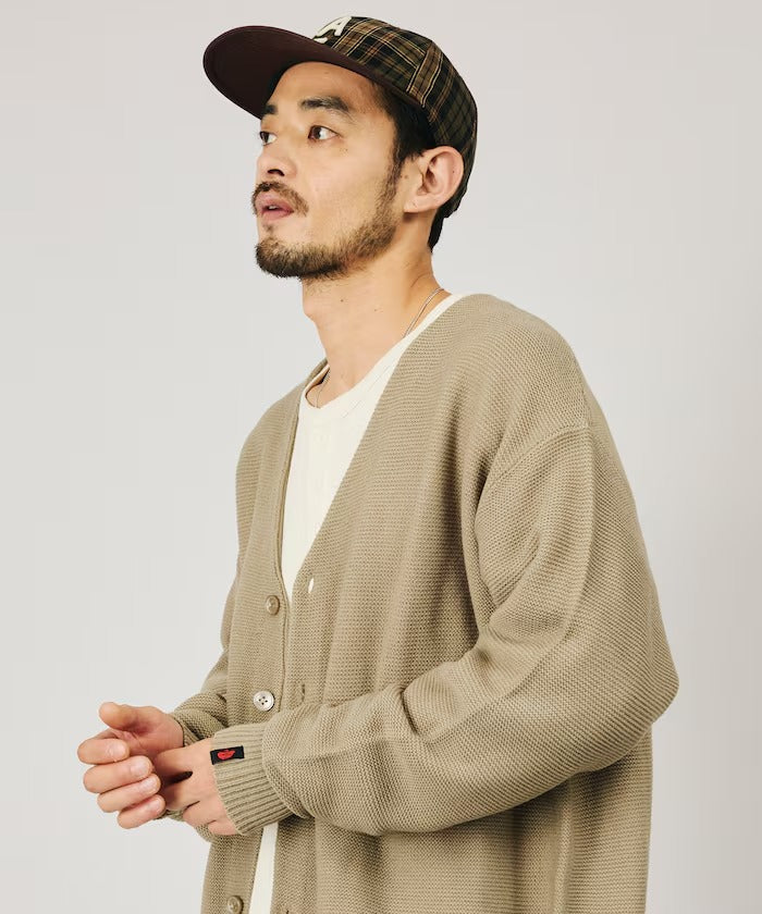 RED KAP × FREAK'S STORE / 畦編素色針織外套（日本聯名限定）