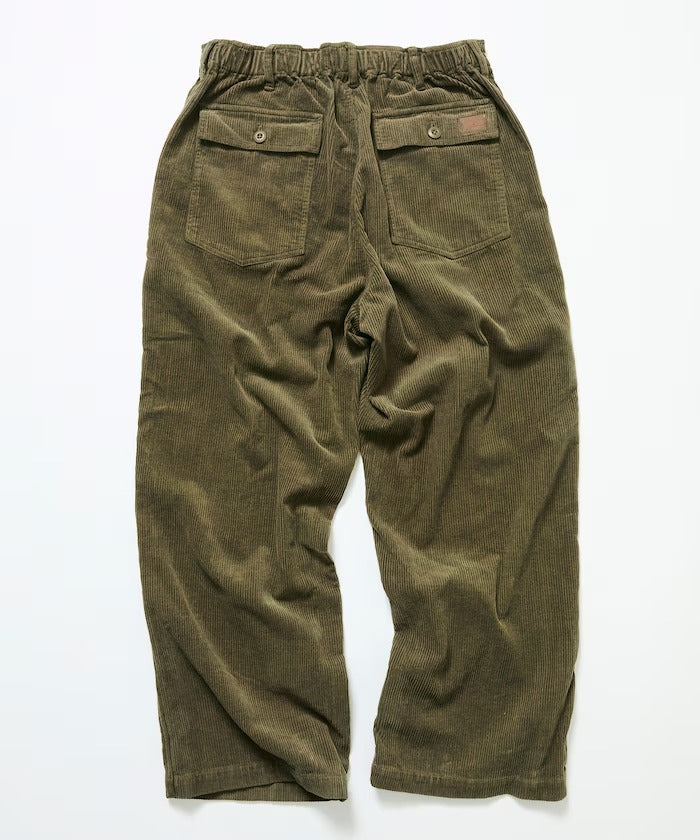 HINSON × FREAK'S STORE／寬版直筒燈芯絨工作褲（日本聯名限定）