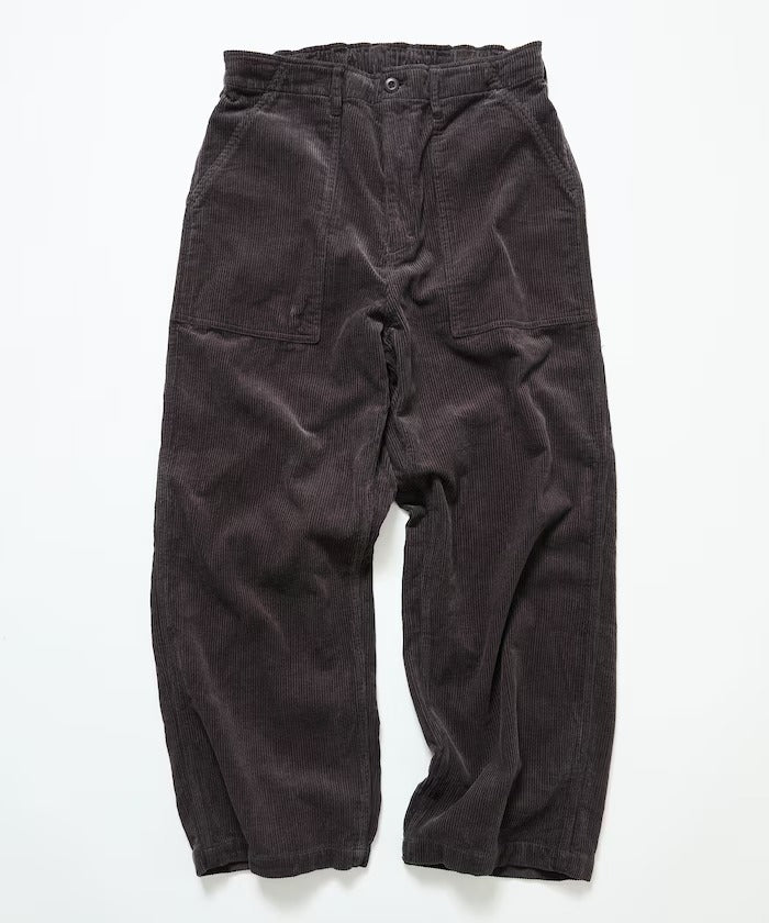 HINSON × FREAK'S STORE／寬版直筒燈芯絨工作褲（日本聯名限定）