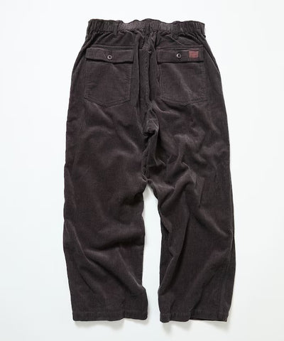 HINSON × FREAK'S STORE／寬版直筒燈芯絨工作褲（日本聯名限定）