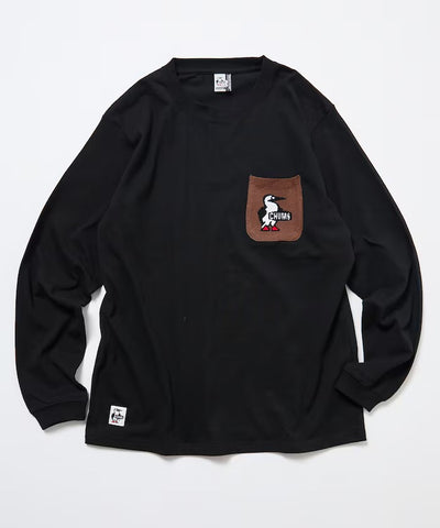 CHUMS × FREAK'S STORE／針織拼接口袋長袖T恤（日本聯名限定）