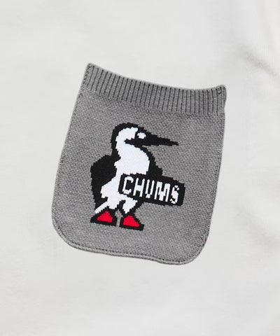 CHUMS × FREAK'S STORE／針織拼接口袋長袖T恤（日本聯名限定）