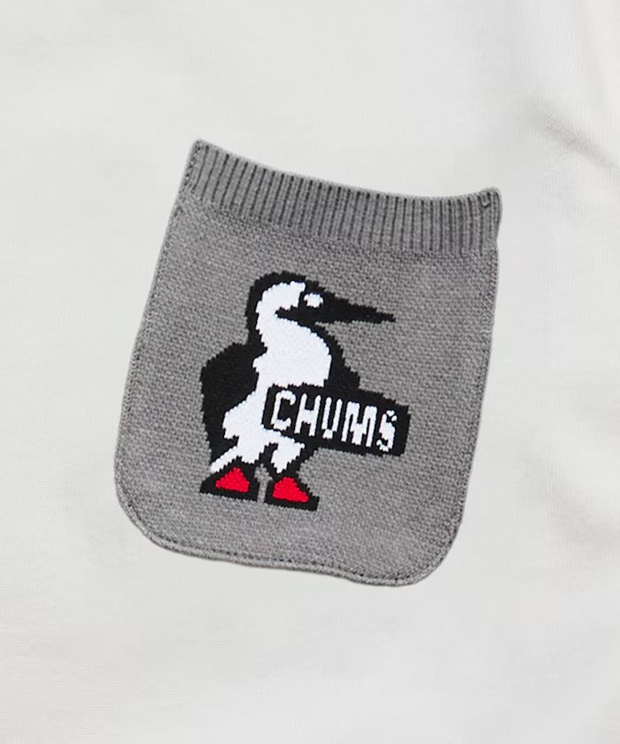 CHUMS × FREAK'S STORE／針織拼接口袋長袖T恤（日本聯名限定）