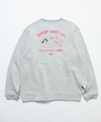 CHUMS × FREAK'S STORE／貓咪大嘴鳥圓領衫（日本聯名限定）