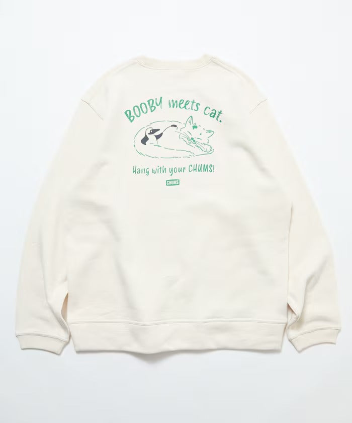 CHUMS × FREAK'S STORE／貓咪大嘴鳥圓領衫（日本聯名限定）