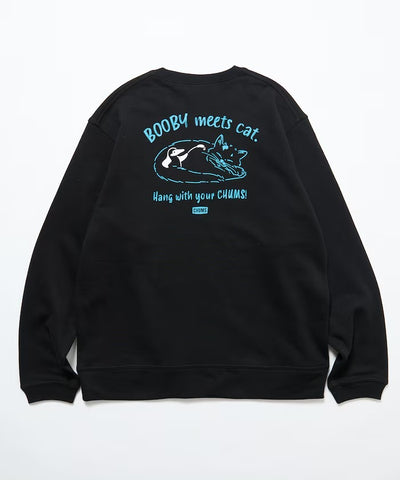 CHUMS × FREAK'S STORE／貓咪大嘴鳥圓領衫（日本聯名限定）
