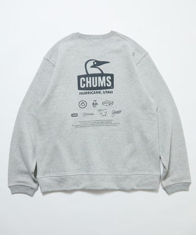 CHUMS × FREAK'S STORE／復古歷史圖騰圓領衫（日本聯名限定）