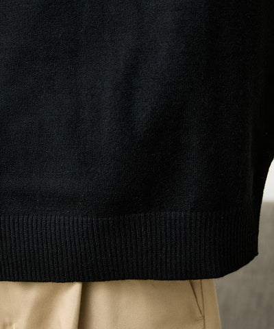 U.S. POLO ASSN. × PUBLUX / 刺繡Polo領針織衫（日本聯名限定）