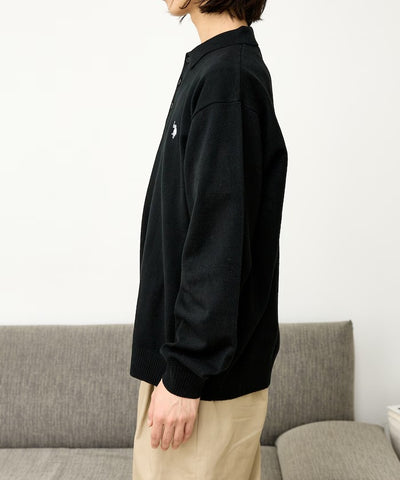 U.S. POLO ASSN. × PUBLUX / 刺繡Polo領針織衫（日本聯名限定）