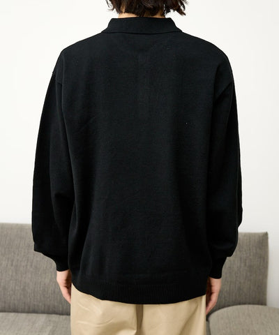 U.S. POLO ASSN. × PUBLUX / 刺繡Polo領針織衫（日本聯名限定）