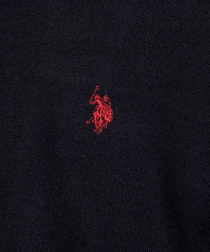 U.S. POLO ASSN. × PUBLUX / 刺繡Polo領針織衫（日本聯名限定）