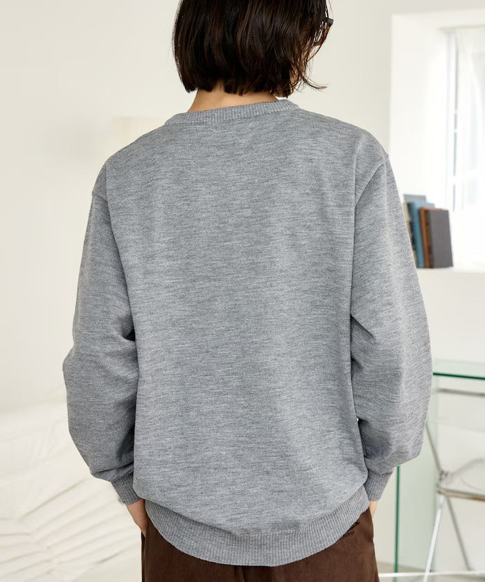 U.S. POLO ASSN. × PUBLUX / 刺繡V領針織衫（日本聯名限定）