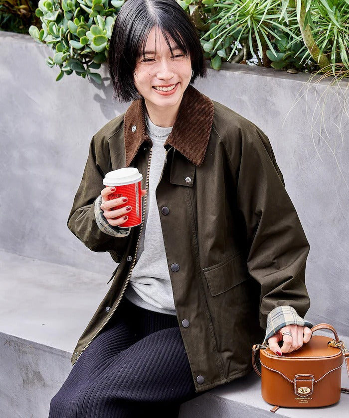 Barbour × FREAK'S STORE / 女裝 BORROWDALE 短版外套（日本聯名限定）