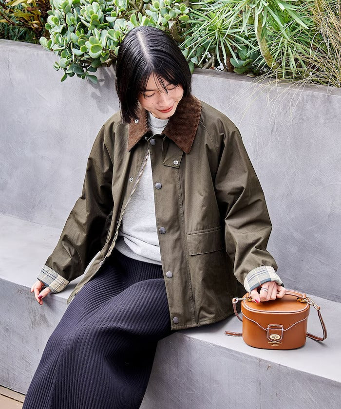 Barbour × FREAK'S STORE / 女裝 BORROWDALE 短版外套（日本聯名限定）