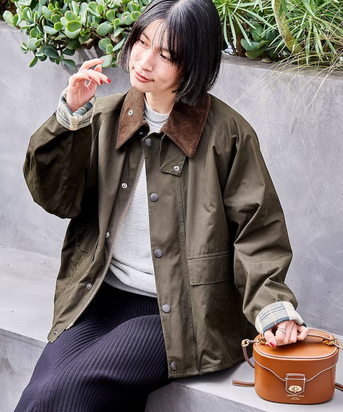 Barbour × FREAK'S STORE / 女裝 BORROWDALE 短版外套（日本聯名限定）