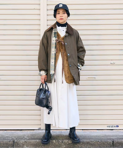Barbour × FREAK'S STORE／女裝 BEDALE OS 寬鬆版型工作外套（日本聯名限定）