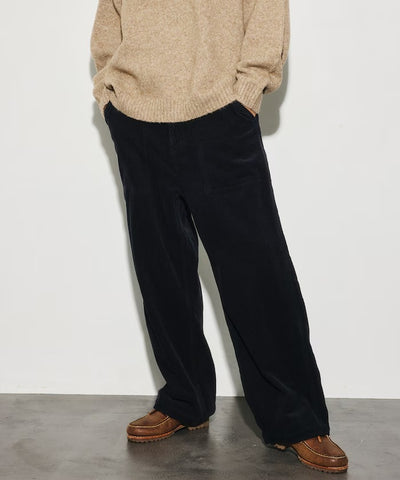 HINSON × FREAK'S STORE／寬版直筒燈芯絨工作褲（日本聯名限定）