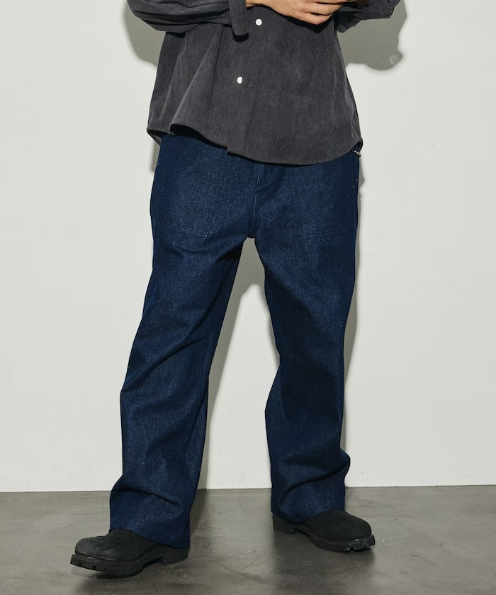 HINSON × FREAK'S STORE／寬版直筒工作褲（日本聯名限定）