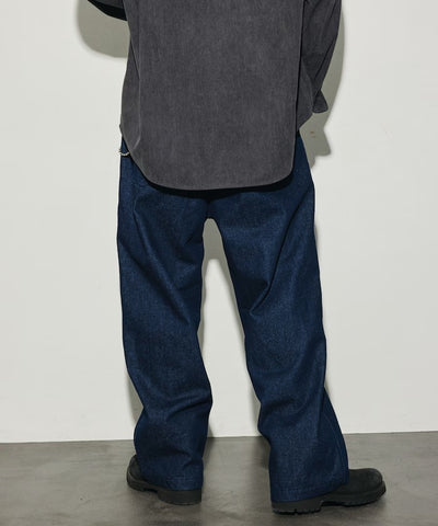 HINSON × FREAK'S STORE／寬版直筒工作褲（日本聯名限定）