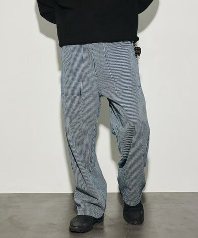 HINSON × FREAK'S STORE／寬版直筒工作褲（日本聯名限定）
