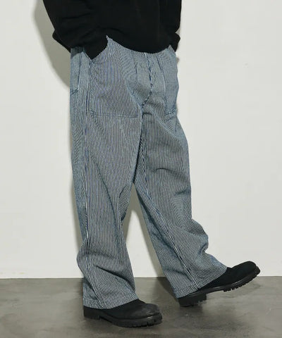 HINSON × FREAK'S STORE／寬版直筒工作褲（日本聯名限定）