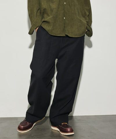 HINSON × FREAK'S STORE／寬版直筒工作褲（日本聯名限定）