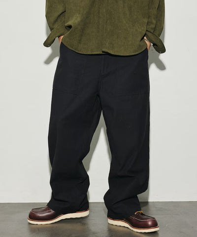HINSON × FREAK'S STORE／寬版直筒工作褲（日本聯名限定）
