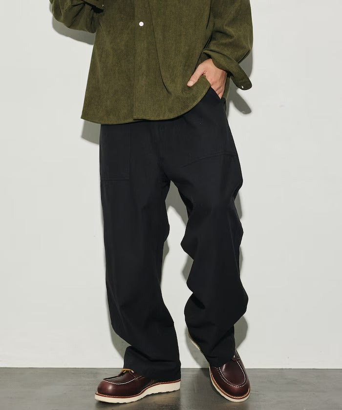 HINSON × FREAK'S STORE／寬版直筒工作褲（日本聯名限定）