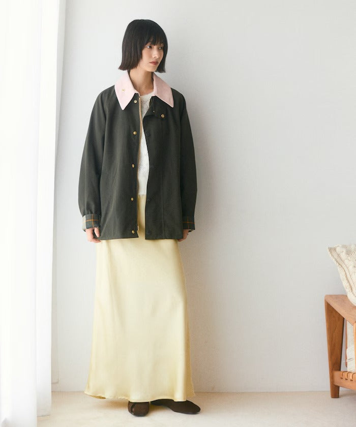Barbour × Firsthand／女裝 TRANSPORT 加長版立領外套（日本聯名限定）