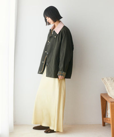 Barbour × Firsthand／女裝 TRANSPORT 加長版立領外套（日本聯名限定）