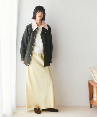Barbour × Firsthand／女裝 TRANSPORT 加長版立領外套（日本聯名限定）