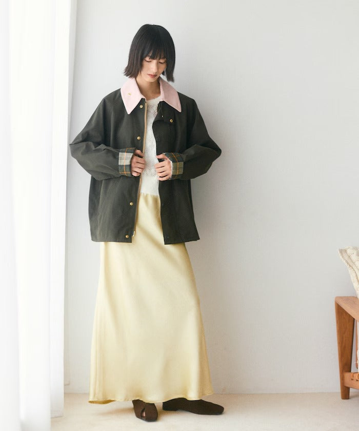 Barbour × Firsthand／女裝 TRANSPORT 加長版立領外套（日本聯名限定）