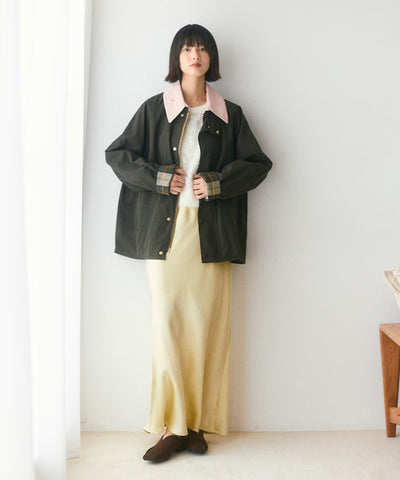 Barbour × Firsthand／女裝 TRANSPORT 加長版立領外套（日本聯名限定）
