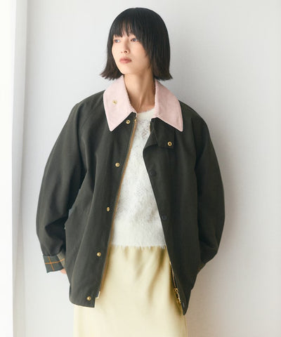 Barbour × Firsthand／女裝 TRANSPORT 加長版立領外套（日本聯名限定）