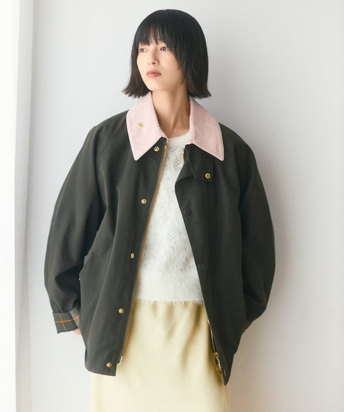 Barbour × Firsthand／女裝 TRANSPORT 加長版立領外套（日本聯名限定）