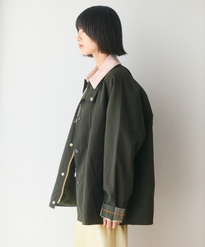 Barbour × Firsthand／女裝 TRANSPORT 加長版立領外套（日本聯名限定）