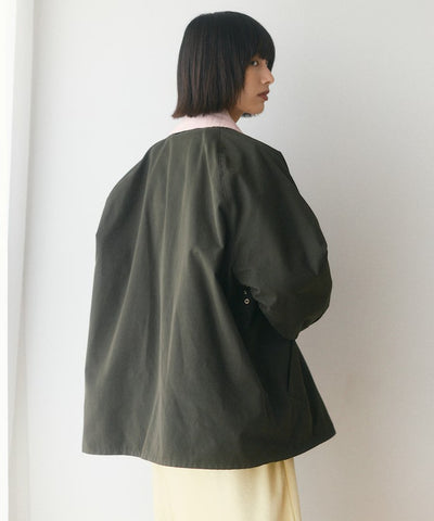 Barbour × Firsthand／女裝 TRANSPORT 加長版立領外套（日本聯名限定）