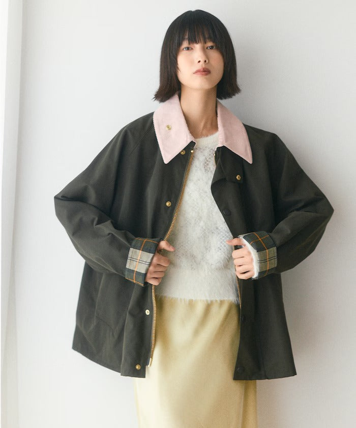 Barbour × Firsthand／女裝 TRANSPORT 加長版立領外套（日本聯名限定）