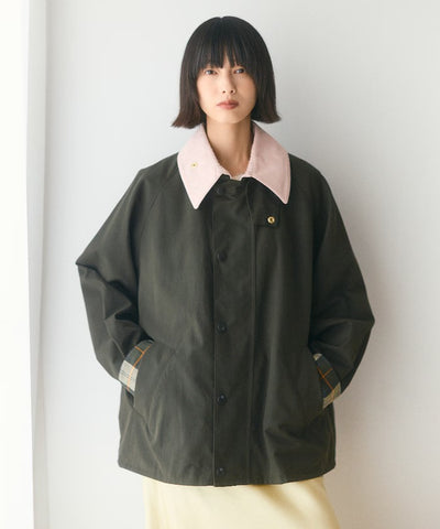 Barbour × Firsthand／女裝 TRANSPORT 加長版立領外套（日本聯名限定）
