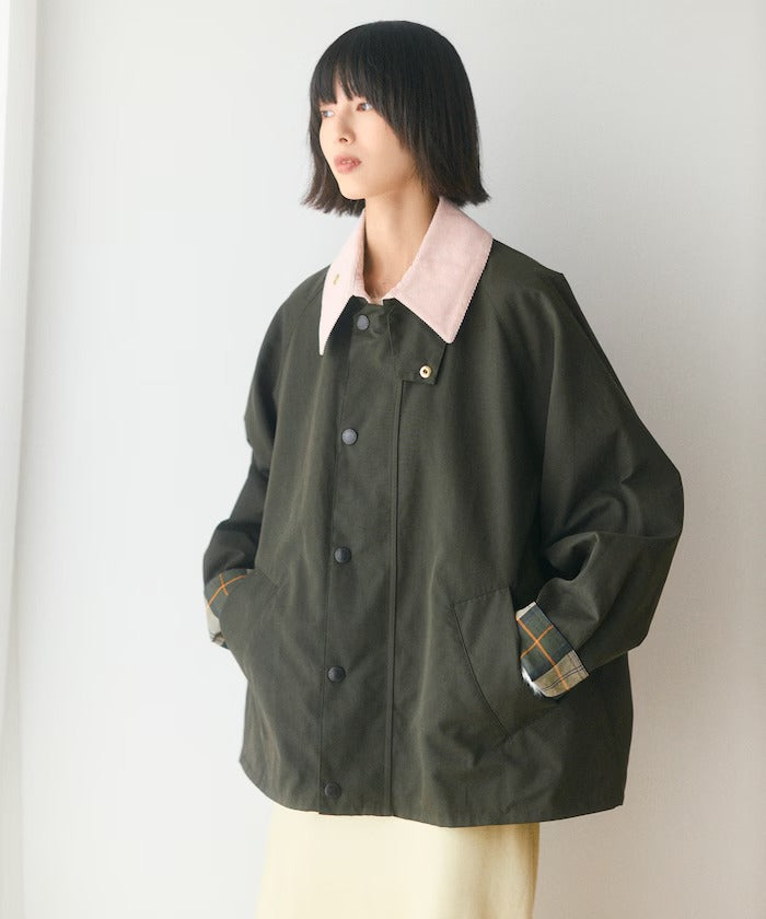 Barbour × Firsthand／女裝 TRANSPORT 加長版立領外套（日本聯名限定）