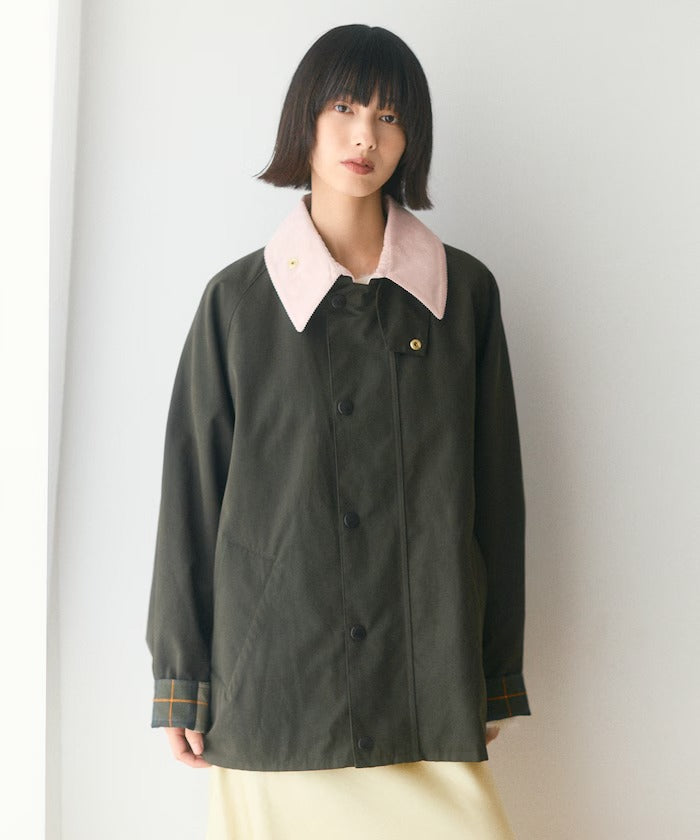 Barbour × Firsthand／女裝 TRANSPORT 加長版立領外套（日本聯名限定）